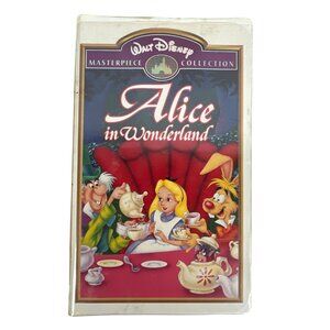 Alice In Wonderland VHS 1994 Walt Disney Masterpiece Collection Pre-Owned